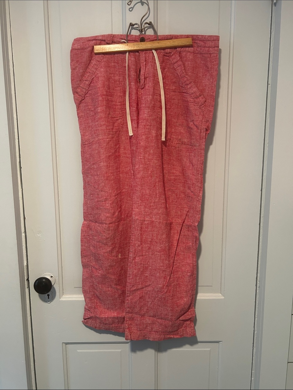 Patagonia Red Drawstring Jogger Pants